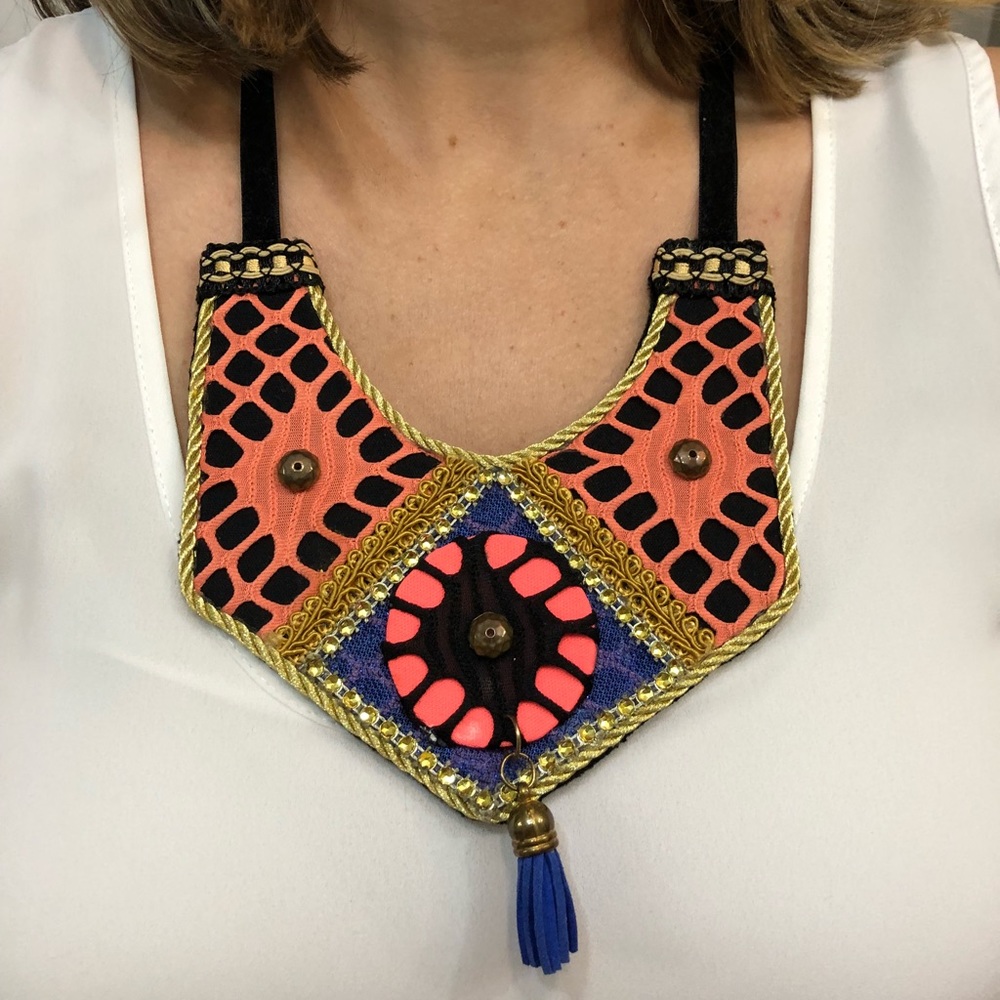 Fabric Necklace